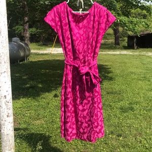 Anne Klein Swing Dress with Tie